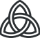 Celtic Trinity Knot Triquetra Symbol Celtic Knot Sign Design Template Illustration Vector Transparent 1